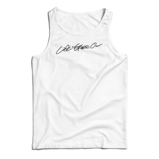BTS I Remember Life Goes On Tank Top