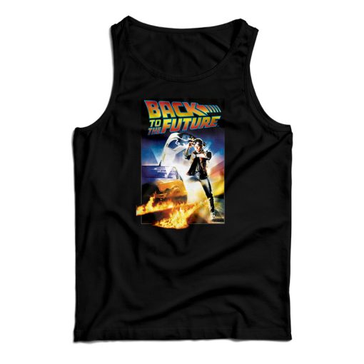 Back To The Future Vintage Tank Top For UNISEX