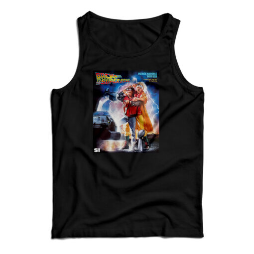 Back To The Super Bowl Parody Tank Top