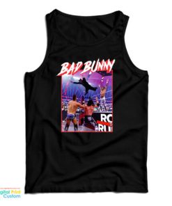 Bad Bunny Royal Rumble Splash Tank Top For UNISEX