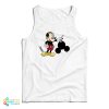 Bald Mickey Mouse Ears Memes Tank Top