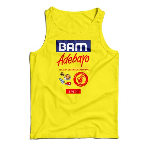 Bam Adebayo Adobo Tank Top For UNISEX