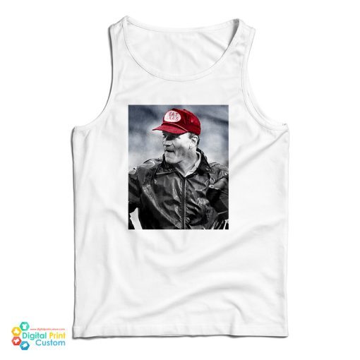 Barry Switzer With Beat Texas Hat Tank Top