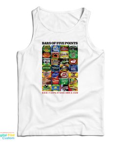 Bars Of Five Points Tank Top Bars Of Five Points Tank Top
