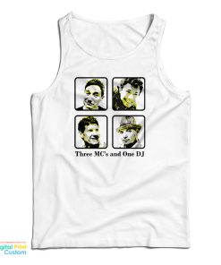 Beastie Boys Three MC’s And One DJ Tank Top For UNISEX Beastie Boys Three MC’s And One DJ Tank Top For UNISEX