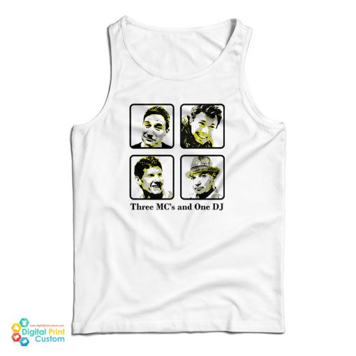 Beastie Boys Three MC’s And One DJ Tank Top For UNISEX