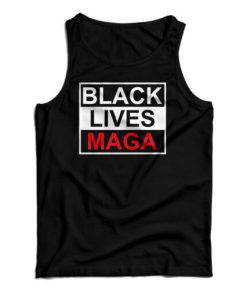 Black Lives MAGA Tank Top For UNISEX