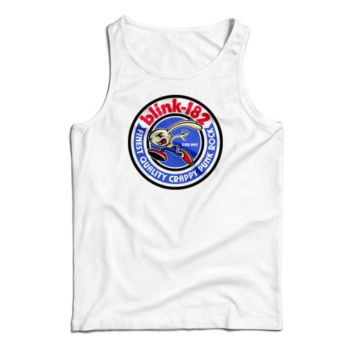 Blink-182 Finest Quality Crappy Punk Rock Tank Top For UNISEX