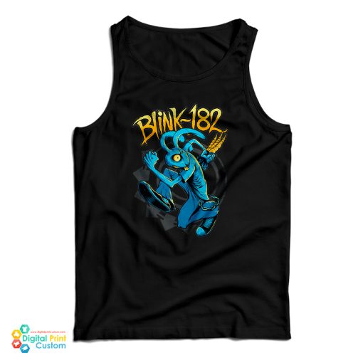 Blink 182 Rabbit Tank Top For UNISEX