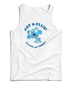 Blue’s Clues Get A Clue Girls Tank Top Size S, M, L, XL, 2XL For UNISEX Blue’s Clues Get A Clue Girls Tank Top Size S, M, L, XL, 2XL For UNISEX