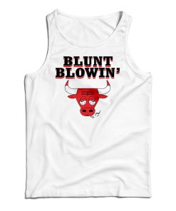 Blunt Blowin’ Bull Tank Top For UNISEX Blunt Blowin’ Bull Tank Top For UNISEX