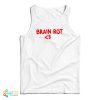 Brain Rot Heart Tank Top For UNISEX