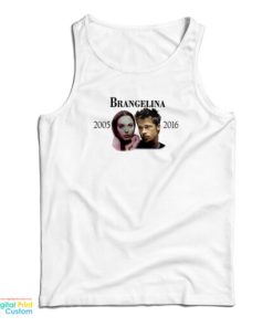 Brangelina Brad Pitt And Angelina Jolie Brangelina 2005-2016 Tank Top