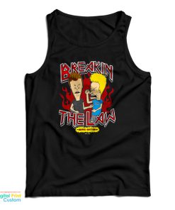 Breaking The Law Beavis And Butthead Tank Top For UNISEX