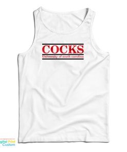 COCKS University Of Carolina Tank Top COCKS University Of Carolina Tank Top