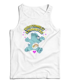 Care Bears Emotionally Exhausted Tank Top Care Bears Emotionally Exhausted Tank Top
