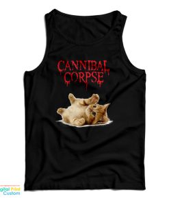 Cat Cannibal Corpse Tank Top