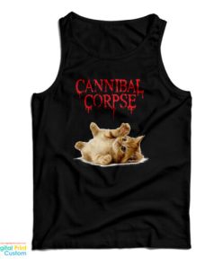 Cat Cannibal Corpse Tank Top