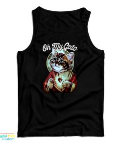Cat Jesus Oh My Gato Tank Top