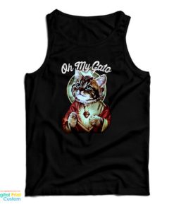 Cat Jesus Oh My Gato Tank Top