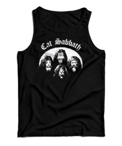 Cat Sabbath Tank Top For UNISEX