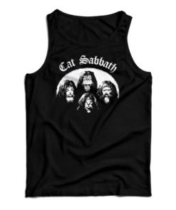 Cat Sabbath Tank Top For UNISEX