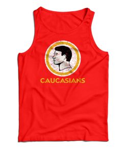 Caucasians Washington Redskins Tank Top