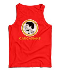 Caucasians Washington Redskins Tank Top