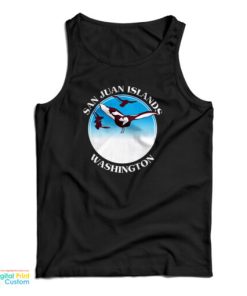 Charlie’s San Juan Island Washington Tank Top For UNISEX