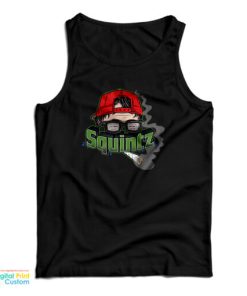 Chauncey Leopardi Squintz Cannabis Logo Tank Top For UNISEX