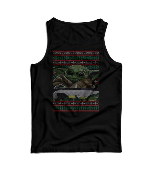 Cheap Custom Baby Yoda Ugly Tank Top For Men’s And Women’s