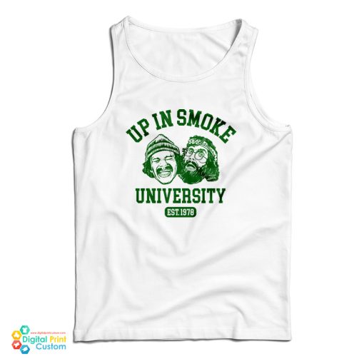 Cheech and Chong Up In Smoke University Tank Top For UNISEX