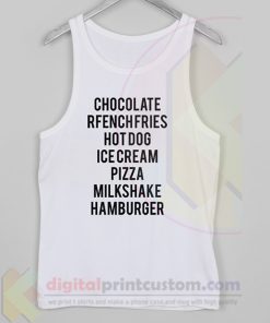 Chocolate French Fries Tank Top Ideas Cool Design By