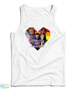 Chucky Family Homicidal Not Homophobic Tank Top For UNISEX