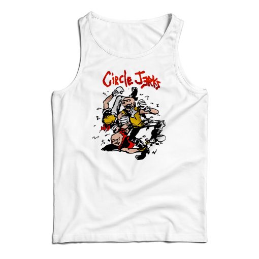 Circle Jerks Tank Top For UNISEX