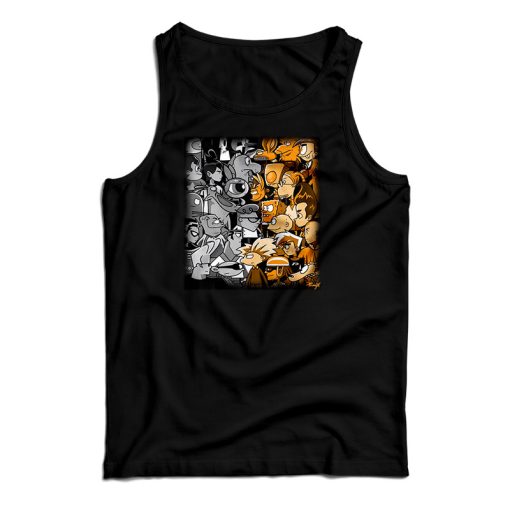 Clash Of Toons Tank Top For UNISEX