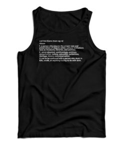 Collection Manager Noun Tank Top For UNISEX