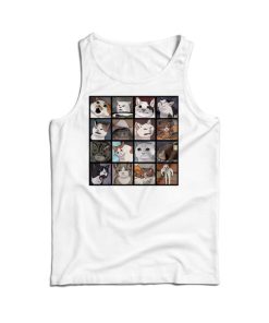 Compilation Crying Cat Meme Tank Top Cheap For Mens And Womens 15