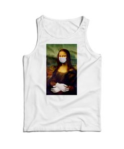 Coronavirus Mona Lisa Parody Tank Top For Men’s And Women’s Coronavirus Mona Lisa Parody Tank Top For Men’s And Women’s