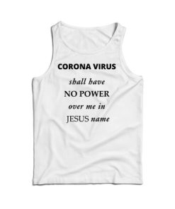 Coronavirus Outbreak Rebukal Prayer Tank Top For Men’s And Women’s