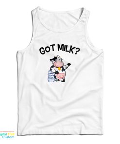 Cow Got Milk Tank Top For UNISEX