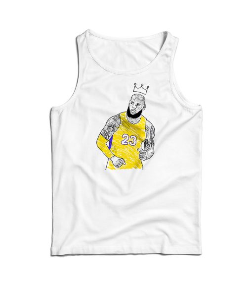 Crown Of Lebron James Tank Top For Men’s And Women’s