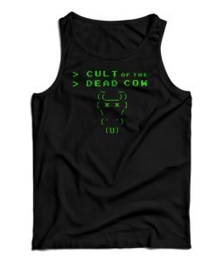 Cult Of The Dead Cow Tank Top For UNISEX