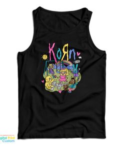 Cute Korn Cartoon Tank Top For UNISEX
