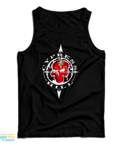 Cypress Hill OG Skull And Compass Tank Top For UNISEX