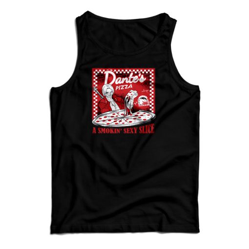 Dante’s Pizza Tank Top For UNISEX