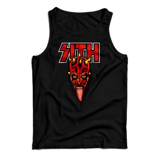 Darth Maul Sith Kiss Heavy Metal Parody Tank Top For UNISEX