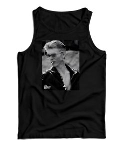 David Bowie Smoking Photo Tank Top David Bowie Smoking Photo Tank Top