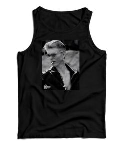 David Bowie Smoking Photo Tank Top