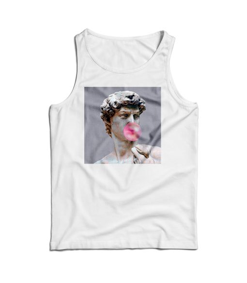 David Bubble Gum Tank Top Cheap For Men’s And Women’s